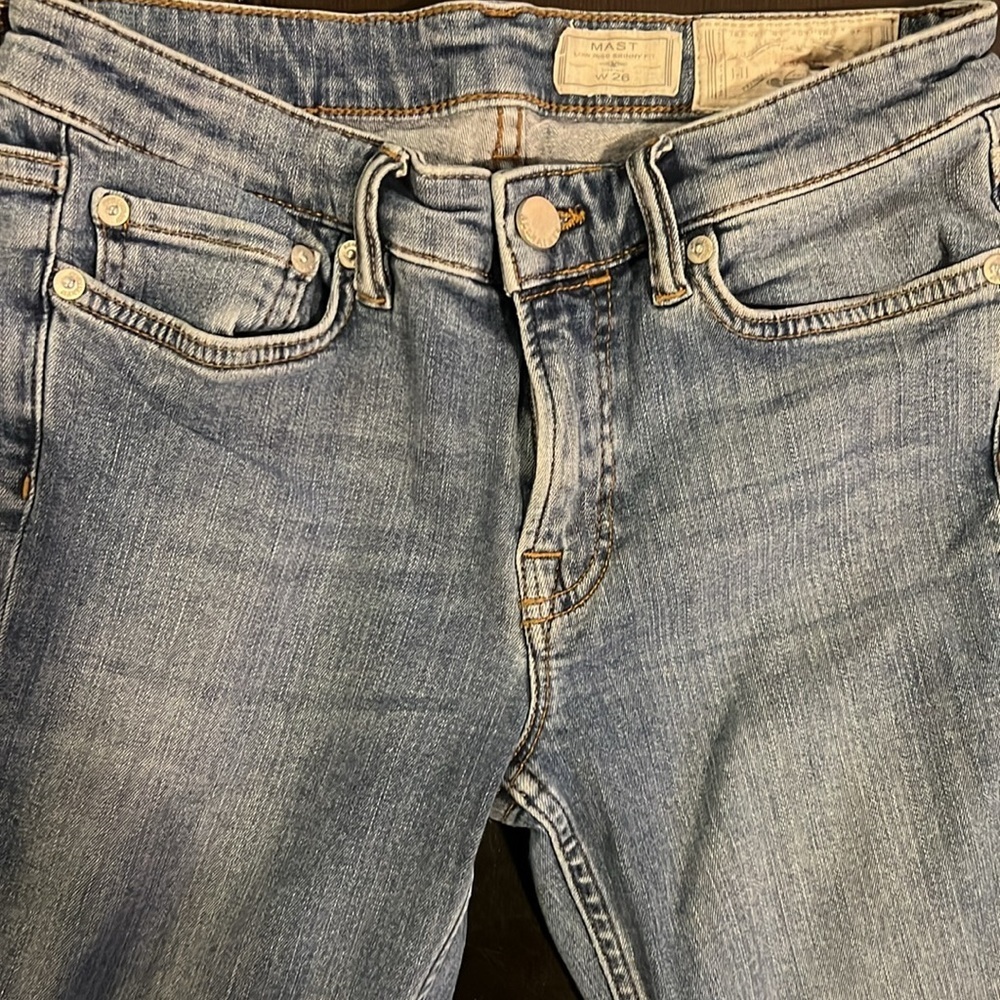Women’s ALL SAINTS Low-Rise Skinny Fit Jean’s SIZE:26 - Picture 8 of 8